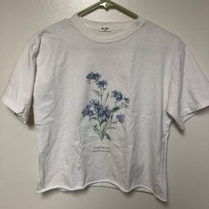 Brandy Melville forget-me-not shirt